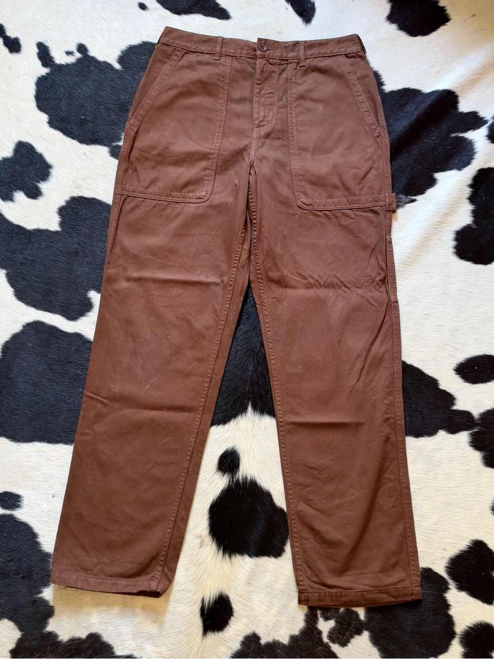 Men's Palmes Brown Painter Pants